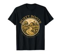 Dusty Boots and Morning Sun Rural Living T-Shirt