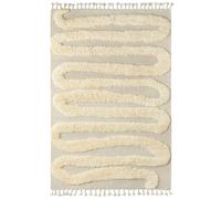 Dusty Deco - Snake Rya Wool Rug Off-white, 200x300 cm - Offwhite