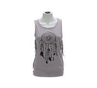 (Dusty Lilac, XS) BRAVE SOUL CATCH Womens Sleeveless T Shirt