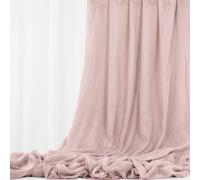 Dusty Pink Wedding Gauze Cheesecloth Fabric, 10 Yard Cheesecloth Arch Draping Ceiling Drape Table Runner Fabric, DIY Cheesecloth for Table Runner Chair Sash Napkins Drape Wedding Decoration