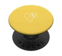 Dusty Rose Butterfly Heart Minimalist Line Art Aesthetic PopSockets Adhesive PopGrip