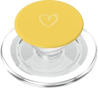 Dusty Rose Hand Drawn Heart Minimalist Love Book Lover PopSockets PopGrip for MagSafe