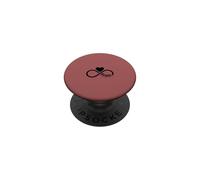 Dusty Rose - Mama Infinity Heart Symbol Love Minimalist PopSockets Adhesive PopGrip
