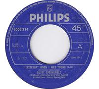 Dusty Springfield - Yesterday when I was young - I start counting