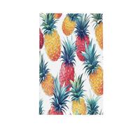 Dusviba Summer Colorful Pineapples Waffle Kitchen Towels Microfiber Dish Towels Super Absorbent Quick Dry Kitchen Dish Cloths Soft Lint Free Cleaning Towels With Hanging Loop 41x66 cm