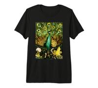 Dutch Art Nouveau Peacock and Chickens Theo Van Hoytema Premium T-Shirt