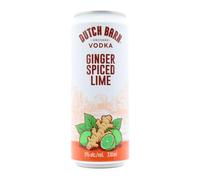 Dutch Barn - Ginger Spiced Lime Cocktail 330ml 5% ABV (Ricky Gervais)