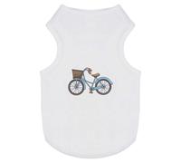 'Dutch Bike With Basket' Pet Dog/Cat T-Shirt (PT00072748)