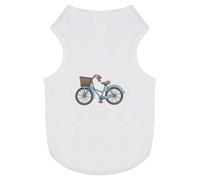 'Dutch Bike With Basket' Pet Dog/Cat T-Shirt (PT00072750)