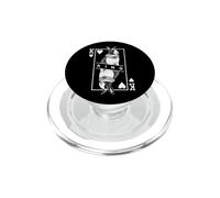Dutch Bunny Rabbit King Of Hearts Funny Pet Pop Art PopSockets PopGrip for MagSafe