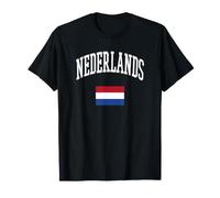 Dutch Culture Netherlands Flag Graphic T-Shirt