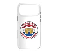 Dutch Drinking Team Flag of The Netherlands Beer Funny Case for iPhone 17 Pro Max