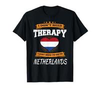 Dutch Flag Funny Netherlands Vacation Funny Dutch T-Shirt