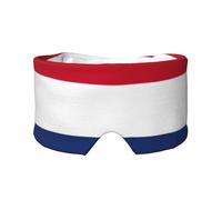 Dutch Flag Print Eye and Ear Muffs Blackout Sleeping Noise Blocking Ear for Adults Kids Men Women