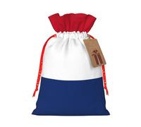 Dutch Flag Print Gift Drawstring Bags Reusable Present Sack Versatile Birthday Holiday Party Favors