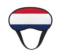 Dutch Flag Sleep Mask 100% Light Blocking Eye Mask for Sleeping, Sleep Mask for Unisex for Travel/Nap