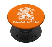 DUTCH LION OF THE NETHERLANDS HOLLAND NEDERLAND ORANGE TEE PopSockets Adhesive PopGrip