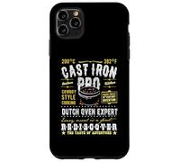 Dutch Oven Cast Iron Pro Distressed Look Dopfer Design Case for iPhone 11 Pro Max