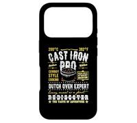 Dutch Oven Cast Iron Pro Distressed Look Dopfer Design Case for iPhone 17 Pro