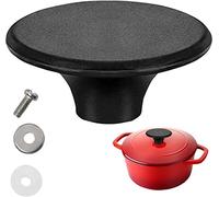 Dutch Oven Knob Compatible with Le Creuset Pan, Pots Lid Handle Replacement, for Lodge, Aldi and Other Enameled Cast Iron(1 Pack)