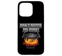 Dutch Oven Slogan and Illustration of Dutch Oven Case for iPhone 15 Pro Max