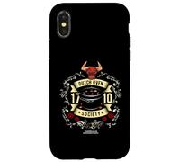 Dutch Oven Society Lettering & Cattle Head Case for iPhone X/XS