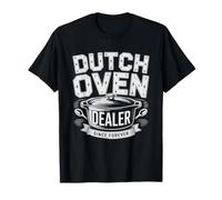 Dutch Oven Suitcase Dealer Funny Graphic Bread Art Baker T-Shirt