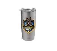 Dutch Shepherd Dad Design Funny Dutch Shepherd Lovers Stainless Steel Insulated Tumbler