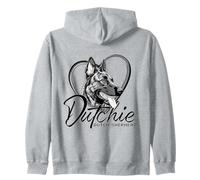 Dutch Shepherd Dog Zip Hoodie