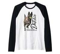 Dutch Shepherd - Dutchie Raglan Baseball Tee