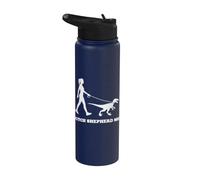 Dutch Shepherd Mom Stainless Steel Insulated Water Bottle
