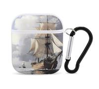 Dutch Ships Sailing Case Compatible with AirPods 2nd 1st