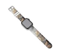 Dutch Ships Sailing Soft Silicone Watch Bands Replacement IWatch Straps 38mm 40mm 42mm 44mm