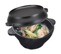 Dutch Stock Pot, Dutch Stock Pot with Lid, Heavy Duty Dutch Oven Cookware - High Performance Cast Iron Dutch Oven Cookware Heavy Duty Oven Cookware