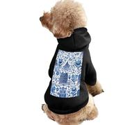 Dutch Tulips Sailing Ships Dog And Cat Clothes Pet Hoodie Sweatshirt Pullover Soft Coat