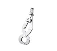 Duties Industrial Cargo Release Hook with High Load Capacity Antislip Design for Safe Lifting Operations Transport Hook