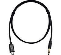 Duttek 3.5mm Audio Output Cable, Gold Plated 3 Ploe 3.5mm Male to Micro USB Male Car AUX Audio Output Converter Cable Audio Jack Cord for Samsung Galaxy S3 i9300 S2 i9100 i9220 (1M/3.3Ft)
