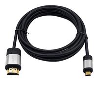 Duttek HDMI to Micro HDMI Cable, 4K HDMI Male to Micro HDMI Male Cable 4K@60hz Supports Ethernet, 3D and Audio Return Channel (3M/9.9FT)