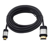 Duttek HDMI to Micro HDMI Cable, 4K HDMI Male to Micro HDMI Male Cable 4K@60HZ Supports Ethernet, 3D and Audio Return Channel (5M/16.5FT)