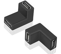 Duttek USB C 90 degree Adapter,USB C female,USB Type C Adapter Support 4K Video,10Gbps Data Transfer & PD Fast Charger,Suit For Devices With Type-c Port