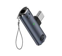 Duttek USB C to 3.5mm Headphone Jack Adapter, 2 in 1 USB Type C to 3.5mm Audio Jack Adapter 100W PD Fast Charge, USB C to Headphone Jack Adapter for iPhone 16/15, Pixel 9