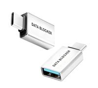 Duttek USB C to USB Adapter (2 Pack), USB C Male to USB A 3.0 Female Adapter Data Transfer for MacBook Pro 2020, iPad Pro, Iphone 15/16,and More Type C Devices (White)