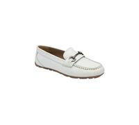 'Dutton' Flat Loafers Ravel White 6