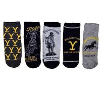 Dutton Ranch 5 Pack Ankle Socks