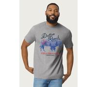 Dutton Ranch Blue Cattle Logo Yellowstone T-Shirt Yellowstone Mid Grey M
