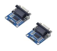 DUTTY 2Pcs Serial Port Converter Module RS232 to TTL Female Equipment Upgrades MAX3232 Root Module Connecter