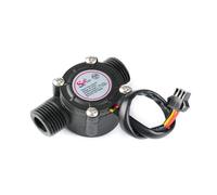 DUTTY Water Flow Sensor G1/2 "Flow Hall Sensor with NPT Thread, 1-30L/Min Flow Meter, Food Grade Flowmeter Counter, Arduino, Raspberry Pi, and Reverse Osmosis Filter Compatible