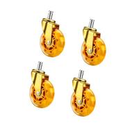 Duty 3 Inch ABS Casters for Furniture with Quiet Rollers & Easy Installation Multiple Purpose for Chairs & Sofas Simple Casters