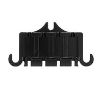 -Duty 4-String Electric Bass Bridge Replacement - -Machined Metal Tailpiece with Mounting Screws for Enhanced & Stability ()