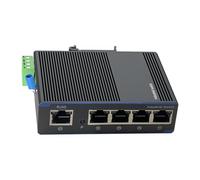 Duty 5 Port Gigabit Ethernet Switcher Metal Housing Mountable Industrial Networking Ethernet Switcher Accessories DIN Track Mountable